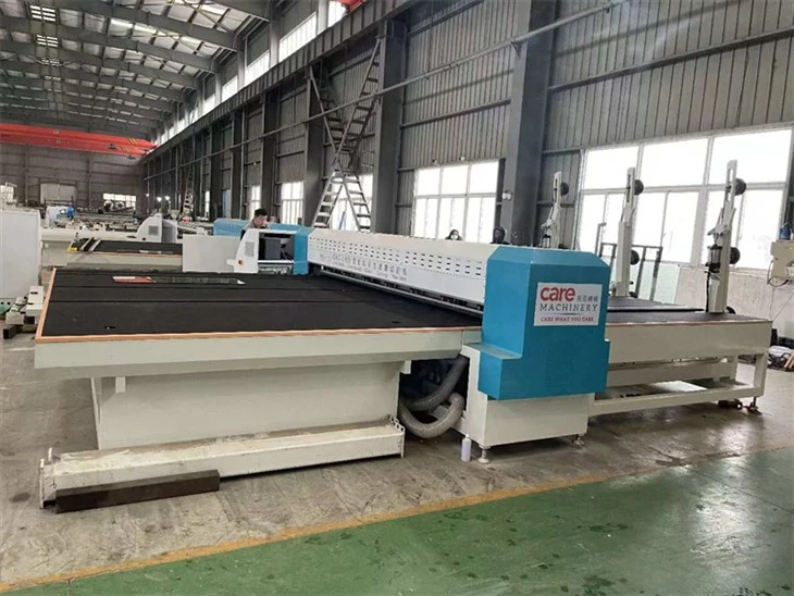 cnc laminated glass cutting machine complete photo